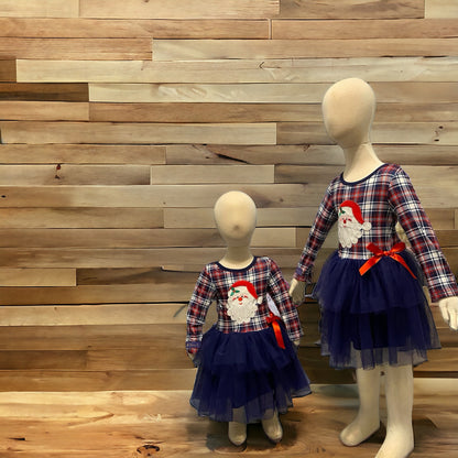 Santa plaid dress