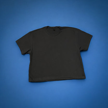 IDEAL T by NEXT LEVEL APPAREL BLANK CROP TOPS