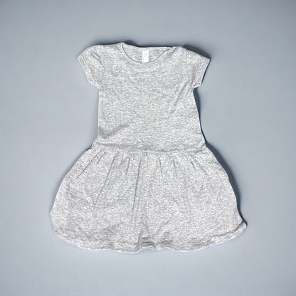 Gray Cotton dress